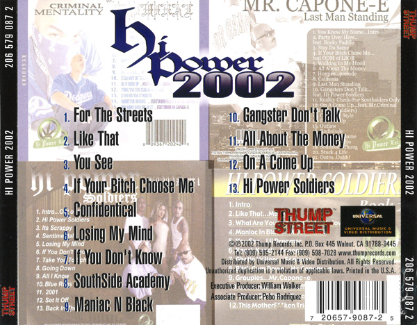 Hi Power 2002 Chicano Rap